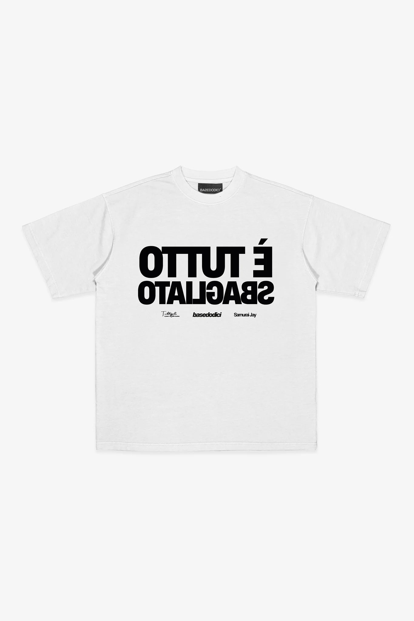 T shirt con scritte