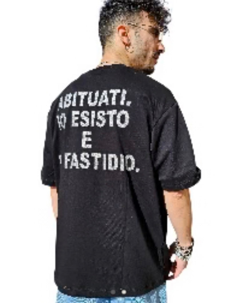 T shirt con scritte