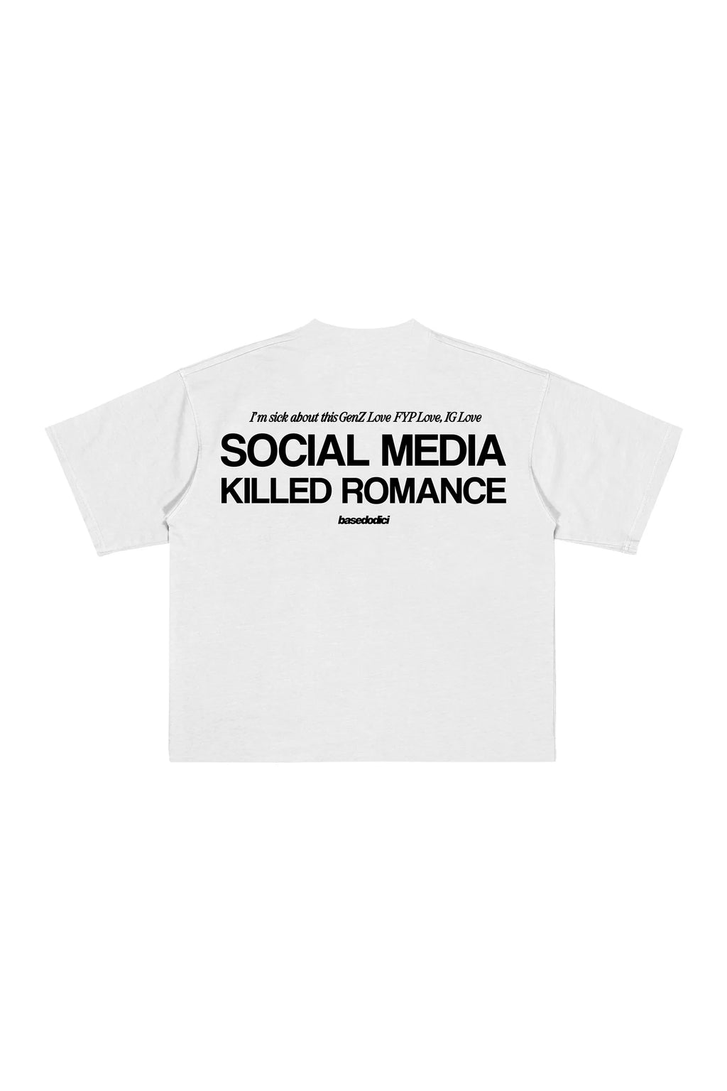T shirt con scritte