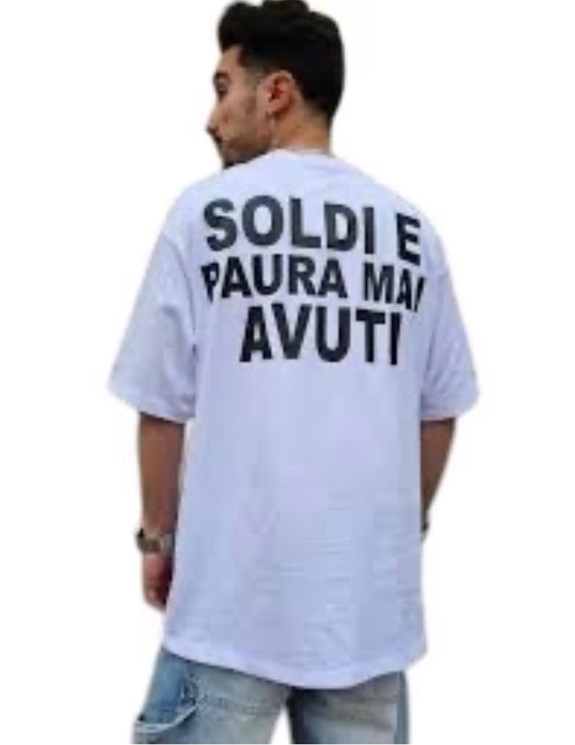 T shirt con scritte
