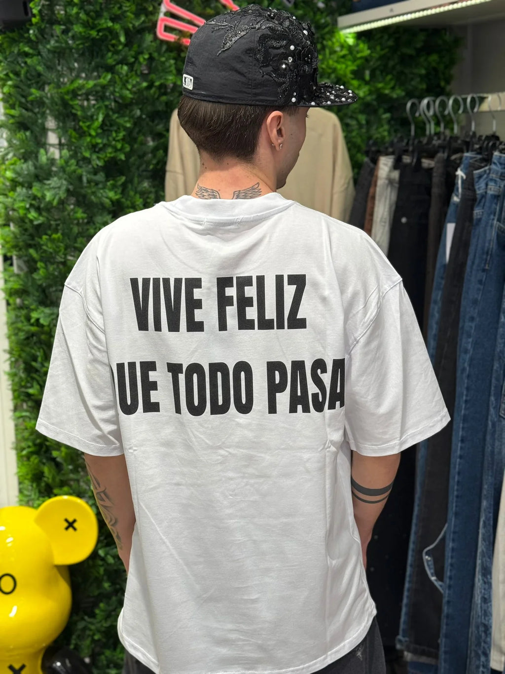 T shirt vive feliz