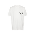T-shirt Y-3 bianca con logo